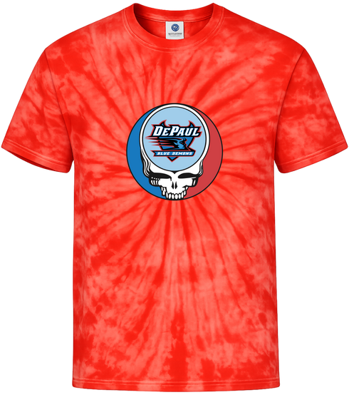 DePaul University Stealie Tie-Dye T-Shirt