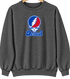DePaul Stealie Premium Unisex Crewneck — Design: DePaul University — Dark Heather