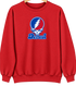 DePaul Stealie Premium Unisex Crewneck — Design: DePaul University — Red