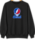 DePaul Stealie Premium Unisex Crewneck — Design: DePaul University — Black