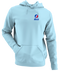 DePaul Stealie Premium Unisex Hoodie — Design: DePaul University — Light Blue