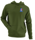 DePaul Stealie Premium Unisex Hoodie — Design: DePaul University — Military Green