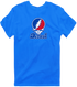 DePaul Stealie Premium Unisex T-Shirt — Design: DePaul University — Royal