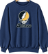 Depauw Stealie Premium Unisex Crewneck — Design: Depauw University — Navy