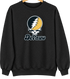 Depauw Stealie Premium Unisex Crewneck — Design: Depauw University — Black
