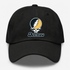 Depauw Stealie Premium Unisex Dad Hat — Design: Depauw University — Black