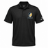 Depauw Stealie Premium Unisex Polo — Design: Depauw University — Black