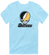 Depauw Stealie Premium Unisex T-Shirt — Design: Depauw University — Light Blue