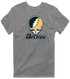 Depauw Stealie Premium Unisex T-Shirt — Design: Depauw University — Dark Heather