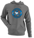 Detroit Football Dancing Bear Premium Hoodie — Detroit Lions — Charcoal
