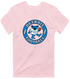 Detroit Football Dancing Bear Premium T-Shirt — Detroit Lions — Light Pink