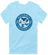Detroit Football Dancing Bear Premium T-Shirt — Detroit Lions — Light Blue