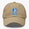 Detroit Helmet Stealie Premium Unisex Dad Hat — Detroit Lions — Khaki