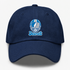 Detroit Helmet Stealie Premium Unisex Dad Hat — Detroit Lions — Navy