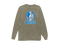 Detroit Helmet Stealie Premium Unisex Long-Sleeve — Detroit Lions — Sandstone