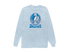 Detroit Helmet Stealie Premium Unisex Long-Sleeve — Detroit Lions — Chambray