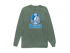 Detroit Helmet Stealie Premium Unisex Long-Sleeve — Detroit Lions — Light Green