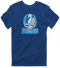Detroit Helmet Stealie Premium Unisex T-Shirt — Detroit Lions — Navy