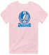Detroit Helmet Stealie Premium Unisex T-Shirt — Detroit Lions — Light Pink