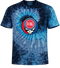 Detroit Pistons Stealie Tie-Dye T-Shirt