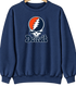 Detroit Baseball Stealie Grateful Dead Crewneck — Detroit Tigers — Navy