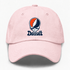 Detroit Baseball Stealie Grateful Dead Dad Hat — Detroit Tigers — Pink