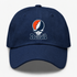 Detroit Baseball Stealie Grateful Dead Dad Hat — Detroit Tigers — Navy