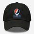 Detroit Baseball Stealie Grateful Dead Dad Hat — Detroit Tigers — Black
