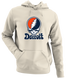 Detroit Baseball Stealie Grateful Dead Hoodie — Detroit Tigers — Sand