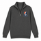 Detroit Baseball Stealie Grateful Dead Quarter-Zip — Detroit Tigers — Charcoal