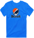 Detroit Baseball Stealie Grateful Dead T-Shirt — Detroit Tigers — Royal