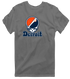 Detroit Baseball Stealie Grateful Dead T-Shirt — Detroit Tigers — Charcoal
