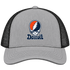 Detroit Baseball Stealie Grateful Dead Trucker Cap — Detroit Tigers — Heather Grey/Black