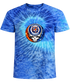 Detroit Tigers Crystal Stealie Tie-Dye T-Shirt