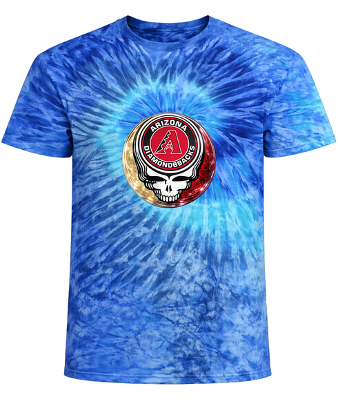 Arizona Diamondbacks Crystal Stealie Tie-Dye T-Shirt