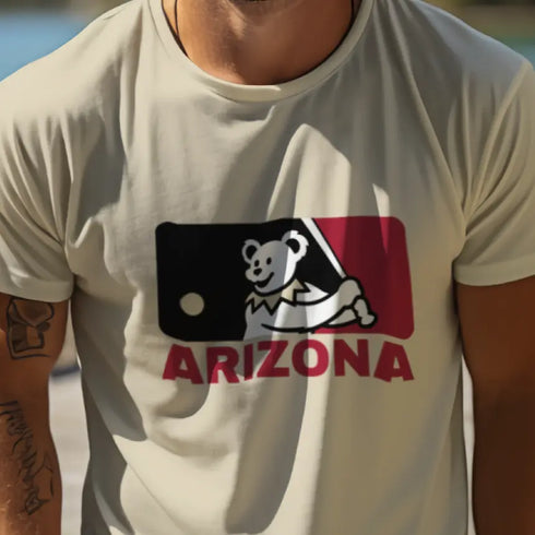 Grateful Dead - Arizona Diamondbacks MLB Logo T-Shirt - StealieShop