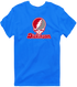 Dickinson Stealie Premium Unisex T-Shirt — Design: Dickinson College — Royal