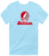 Dickinson Stealie Premium Unisex T-Shirt — Design: Dickinson College — Light Blue