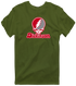 Dickinson Stealie Premium Unisex T-Shirt — Design: Dickinson College — Military Green