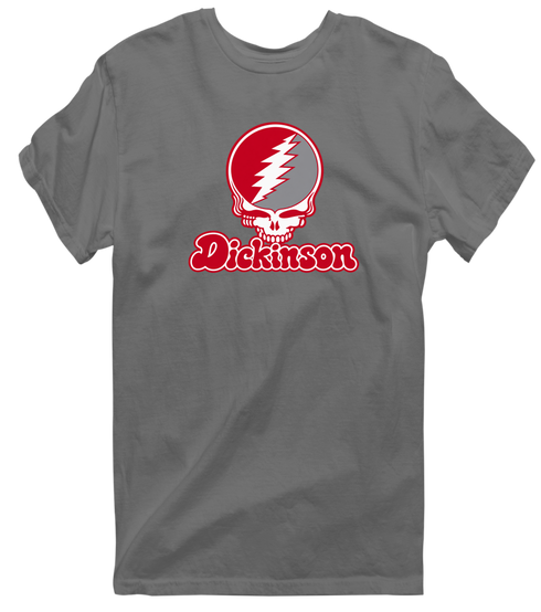 Dickinson Stealie Premium Unisex T-Shirt — Design: Dickinson College — Charcoal