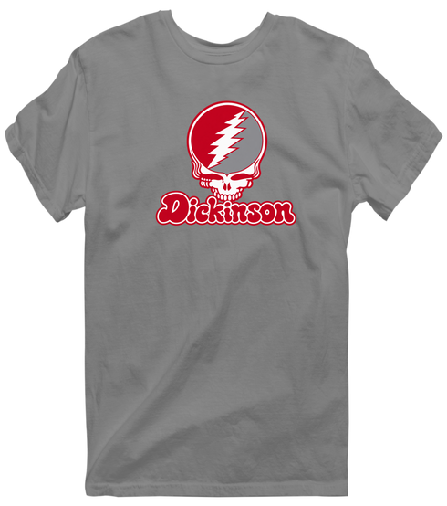 Dickinson Stealie Premium Unisex T-Shirt — Design: Dickinson College — Dark Heather