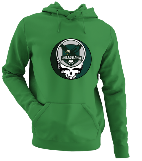 Philadelphia Football - Premium Grateful Dead Hoodie - Irish Green - 6