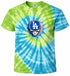 Los Angeles Dodgers Crystal Stealie Tie-Dye T-Shirt