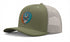 Grateful Dead - Miami Dolphins Stealie Trucker Cap - StealieShop