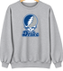 Drake Stealie Premium Unisex Crewneck — Design: Drake University — Sport Grey