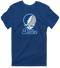 Drake Stealie Premium Unisex T-Shirt — Design: Drake University — Navy