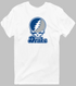 Drake Stealie Premium Unisex T-Shirt — Design: Drake University — White