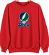 Drew Stealie Premium Unisex Crewneck — Design: Drew University — Red