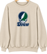 Drew Stealie Premium Unisex Crewneck — Design: Drew University — Sand