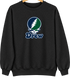 Drew Stealie Premium Unisex Crewneck — Design: Drew University — Black